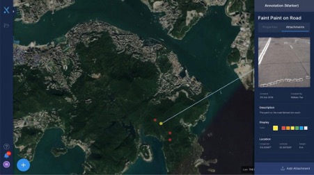 Issues Detected To Be Visualized In Our Cloud Based Gis Platform